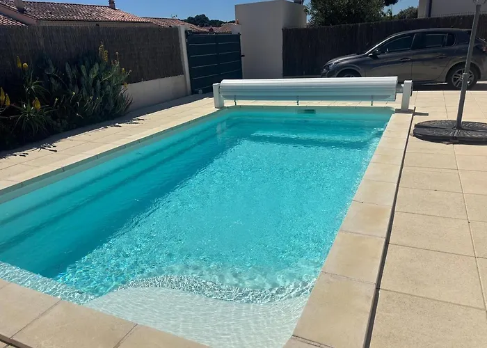Nyaraló Contemporaine A 2 Pas De La Avec Piscine Privee Sainte-Marie-la-Mer